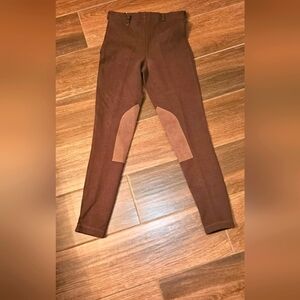 BREECHES EQUESTRIAN RIDER BROWN PANT SZ 30